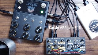 Bastl Kastle Arp 15 with KASTLE DRUM and MERAKI [upl. by Sicular510]