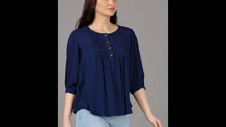 Latest design jeans top for girls womenfashion trending viral youtubevideo [upl. by Eelyk]