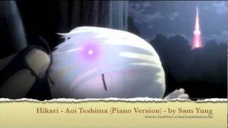 Hikari Aoi Teshima  Piano Version  by Sam Yung [upl. by Hsirap]