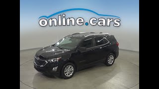 A52535GT Used 2021 Chevrolet Equinox Black SUV Test Drive Review For Sale [upl. by Donohue]