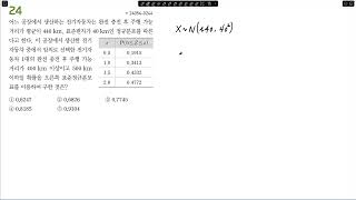 2025 EBS 수능완성 확률과 통계 3통계 유형7 [upl. by Aehc]