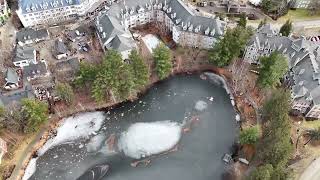 MONTTREMBLANT 2024 DRONE 4K AT NIGHT [upl. by Llirpa]