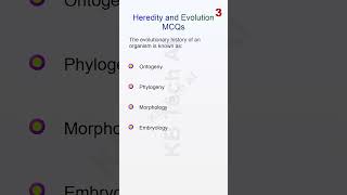 TOP 50 MCQ Heredity and Evolution Part 27 [upl. by Rome]