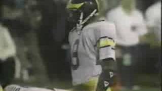 Crowd Noise disrupts 1988 NDMichigan game [upl. by Melvyn]