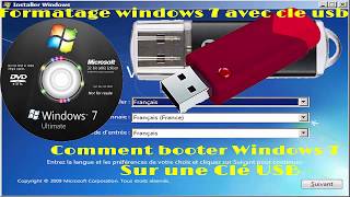 Comment créer une clé USB bootable طريقة تتبيت الوندوزعلى الفلاش ميموري وعمل الفورمات [upl. by Hutner246]