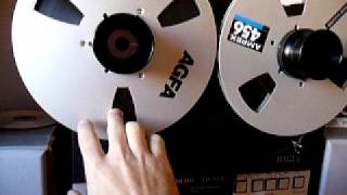 Tandberg TD 20A reel to reel deck [upl. by Emmeline]