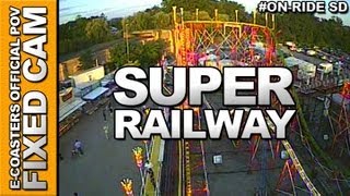 Super Railway  Foire St Jean Strasbourg  OnRide ECAM [upl. by Mayda]