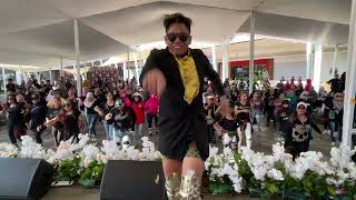 Ambyar Mak Pyar  Zumba  Hut Grage City Mall [upl. by Nosrettap747]