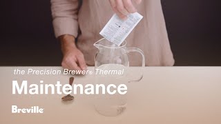 the Breville Precision Brewer® Thermal  How to descale your coffee maker  Breville AU [upl. by Anastasio]