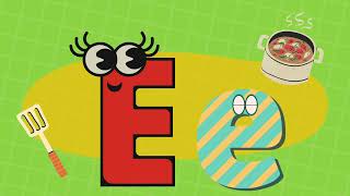 Introducing the E Sound Eggcellent Adventures easy learning  Letterland Adventures [upl. by Calvo416]