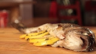 Domowy przepis Jak upiec pstrąga  cytrynowotymiankowy pstrąg Lemon amp thyme trout [upl. by Alithea]