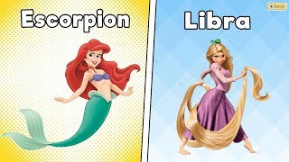 ¿Qué Personaje que Princesa Disney eres según tu signo Descubre tu personalidad [upl. by Noffets]