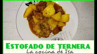 Estofado de ternera  La cocina de Isa [upl. by Wertz]