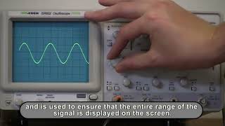 How to use an oscilloscope with an AC source [upl. by Lledraw]