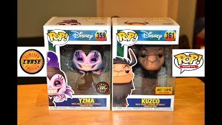 YZMA CHASE amp KUZCO HOT TOPIC EXCLUSIVE Funko Pop figuresReview Disneys The Emperors New Groove [upl. by Delfine612]