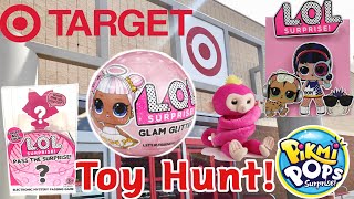 TARGET TOY HUNT LOL SURPRISE LOL BIGGIE PETS FINGERLINGS HAIRDORABLES AND MORE [upl. by Alitta]