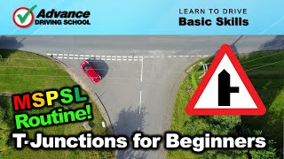 TJunctions for Beginners  Learn to drive Basic skills [upl. by Akinar]