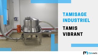 Tamis vibrant  Tamis en ligne sur transport pneumatique  Palamatic Process [upl. by Snevets]