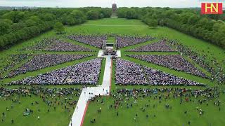 Deutscher evangelischer Posaunentag Hamburg  15000 Blechbläser im Stadtpark [upl. by Nixon]