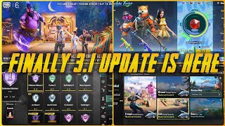 Finally Pubg 31 Update Without VPN  How To Update Pubg  Whats New Changes  Next Mythic Forge [upl. by Ellinad]