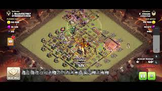 Clash of Clan fight Zisham attack Vs Bodhi567867 defend look very amazing [upl. by Ardnaxila]