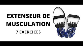 7 exercices avec lextenseur de musculation [upl. by Riker282]