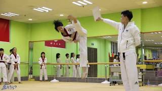 2017823 Dragon Boys Diary：LongShan Taekwondo Hall Performance 龙拳小子 龙英跆拳道 龙山道场 跆拳舞 击破 表演 [upl. by Cadmar456]