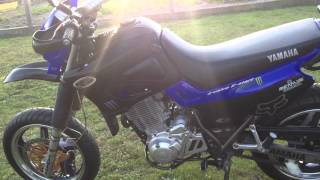 Yamaha XT600E 2003 SUPERMOTO [upl. by Ryley]