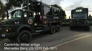 Mercedes Benz LG1213 6x6 1971 versão transporte turístico Uma verdadeira jóia da Serra Gaúcha [upl. by Ebba]