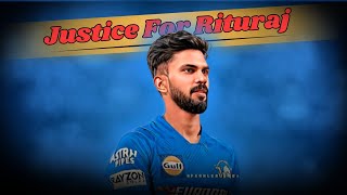 Justice For Rituraj Gaikwad  India Cricket  Story Of Cricket [upl. by Brandie]