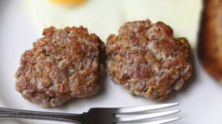 Breakfast Sausage Patties  Homemade Pork Breakfast Sausage Recipe [upl. by Bev]