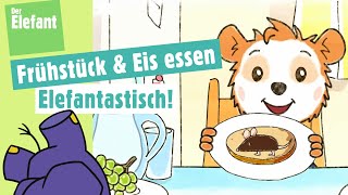 Bobo frühstückt mit seinen Eltern amp Bobo geht Eis essen  Der Elefant  WDR [upl. by Laraine]