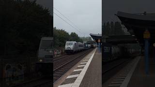 Br 386 von Metrans hannover freighttrain elok trainspotting [upl. by Kcirtap234]