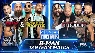 The Bloodline vs Street Profits Tommaso Ciampa amp Johnny Gargano 22 SmackDown Sep 6 2024 [upl. by Ahtela]