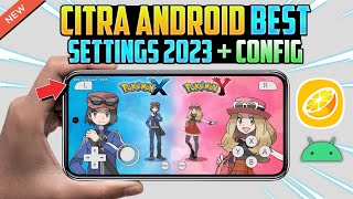 NEW Citra 3DS Emulator Android BEST Settings MMJ  Official With Configuration [upl. by Amikay]