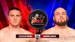 Vladyslav Sirenko vs Brandon Carmac 10012024 Владіслав Сіренко vs Брендон Кармак ukraine [upl. by Baldridge]