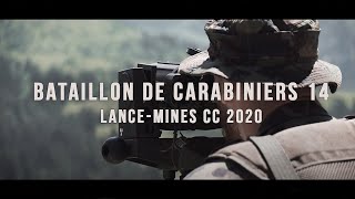 ARMÉE SUISSE  LANCEMINES CC 2020  BATAILLON DE CARABINIERS 14 [upl. by Adriana]