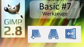 GIMP 28  Tutorial  Basics 7  Scheren  Perspektive  Spiegeln  Deutsch  HD [upl. by Trillby]