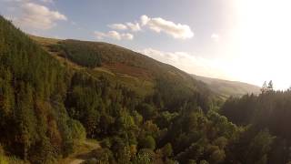 Go Ape Zip Wire at Glentress Forest Peebles Scotland [upl. by Edivad]