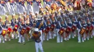 Malaysia and Indonesia military in marching band Both of awesome [upl. by Alburg]