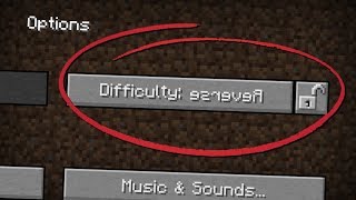 New Minecraft Difficulty REVERSE [upl. by Rabassa]