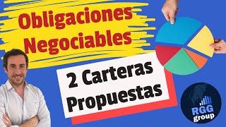 💥OBLIGACIONES NEGOCIABLES💥Alternativas de CARTERAS  ✅ [upl. by Ancilin]