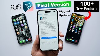 iOS 18 Final Version Released  100 iOS 18 New Features amp Hidden Features HINDI [upl. by Robet816]