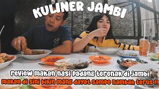 MANG DAYAT AJAK CEU IROH REVIEW MAKAN PADANG TERENAK DI JAMBI [upl. by Jerrie]