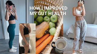 My Current Good Gut Health Routine  how healing my gut changed my life [upl. by Ilamad]