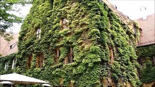 Would you could you live here for €1year rent The Fuggerei in Augsburg Germany [upl. by Assyn]