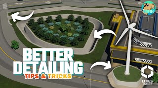 This is how you get better at detailing in CitiesSkylines 2 [upl. by Anelyak579]