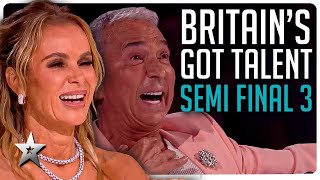 Britains Got Talent 2024 Semi Final 3  ALL AUDITIONS [upl. by Gigi]