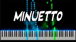 Boccherini  Minuetto Piano Tutorial [upl. by Nibot819]