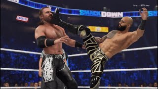 Hangman Adam Page vs Ricochet  WWE Speed Championship Match SmackDown highlights May 17 2024 [upl. by Ardnikal]